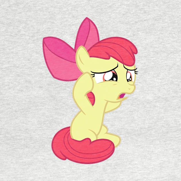 Upset Apple Bloom by CloudyGlow